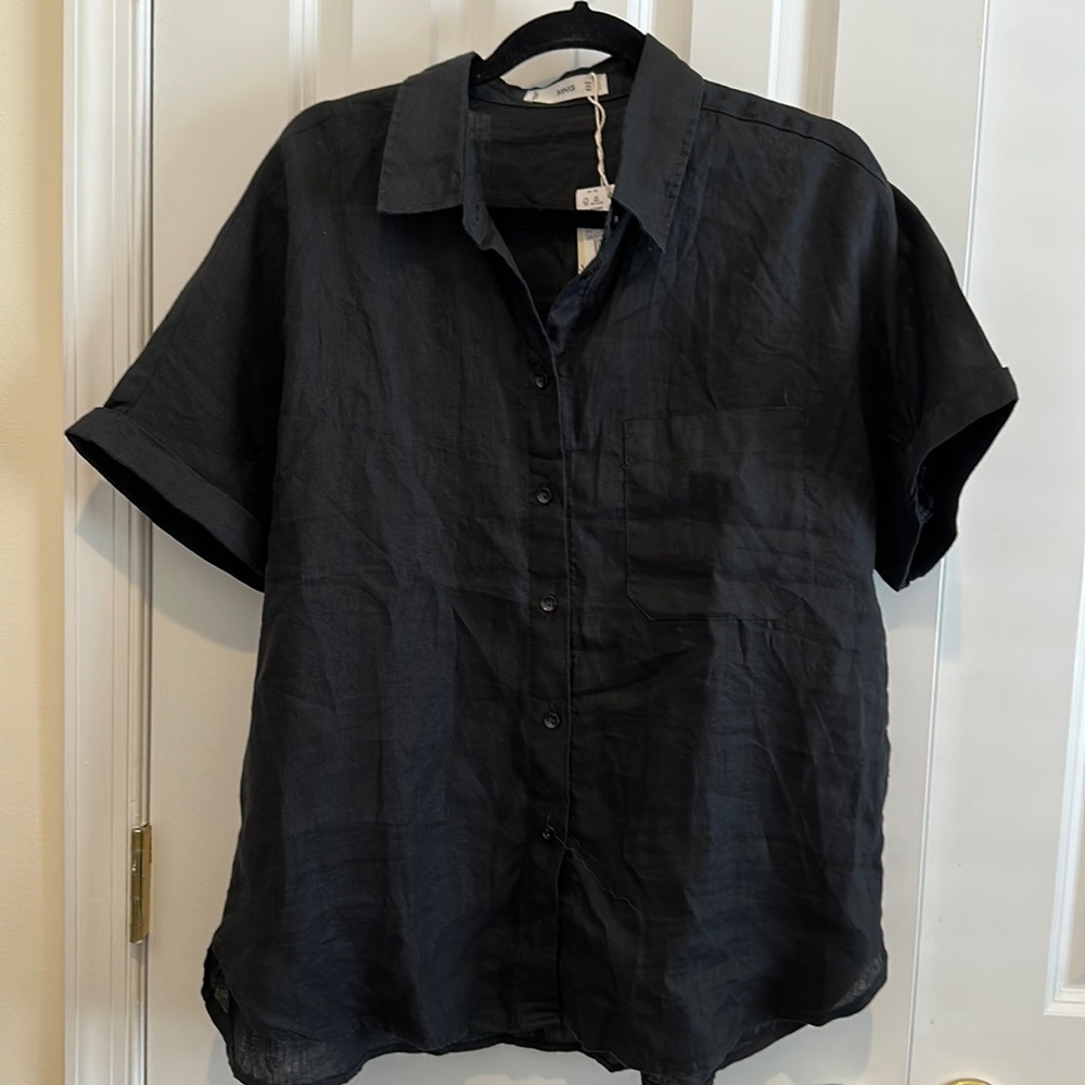 Mango Women’s linen shirt